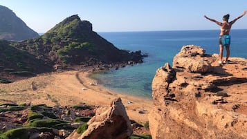 Scuba diving, windsurfing