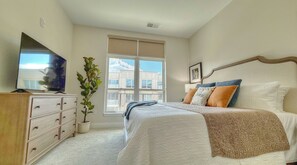 1 makuuhuone, silitysrauta/-lauta, ilmainen Wi-Fi, vuodevaatteet