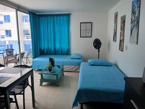 1 dormitorio, wifi, ropa de cama