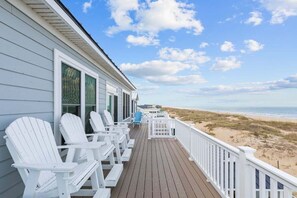 Property grounds - Surfside | Oceanfront | Private Pool, Hot Tub, and Dog Friendly (Virginia Beach)