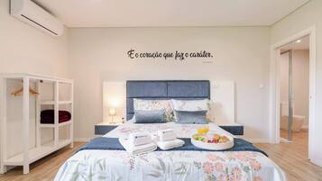 1 soverom, strykejern/-brett, wi-fi (inkludert) og sengetøy