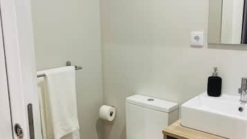 Hair dryer, towels