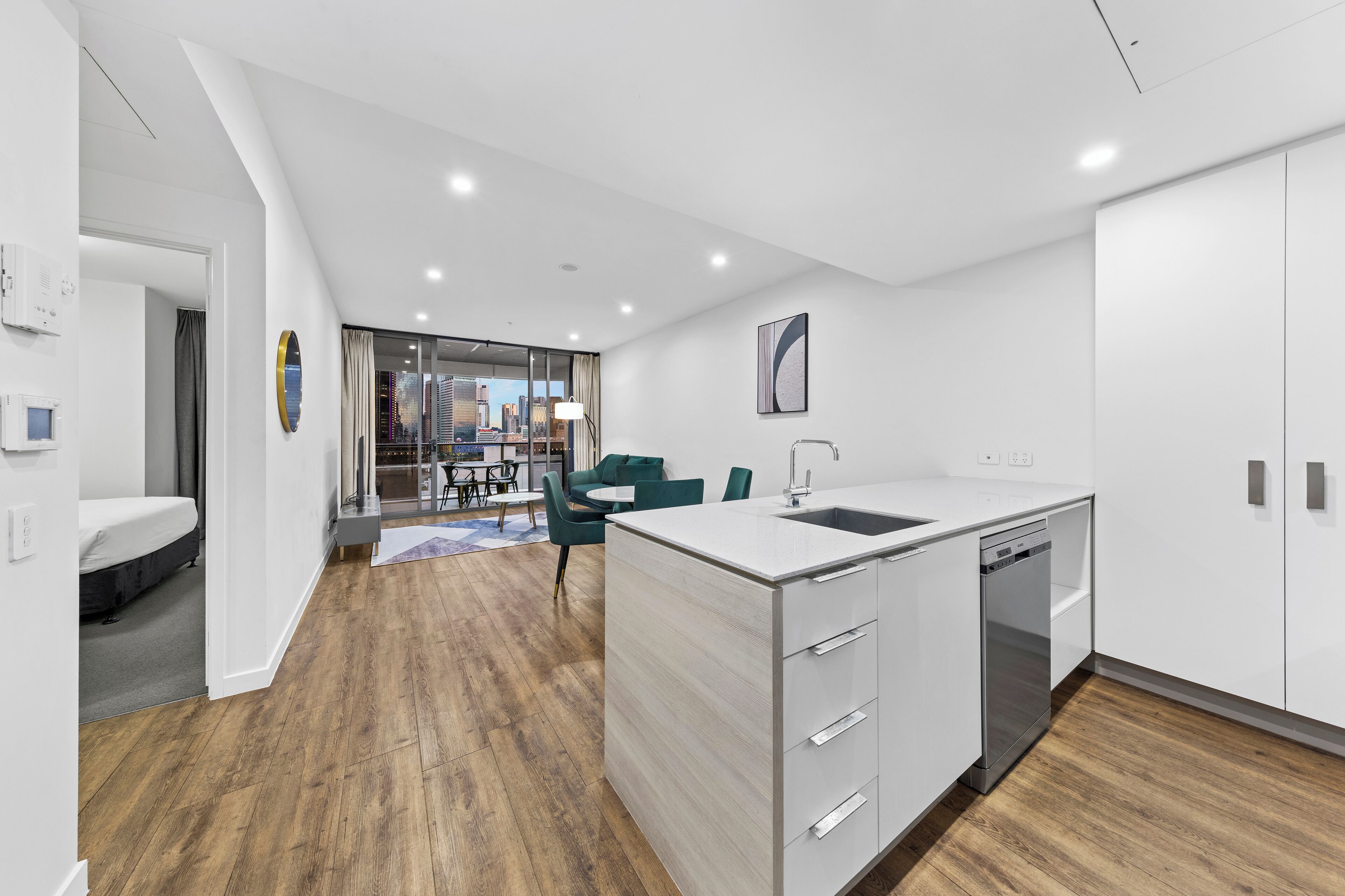 Two Bedroom Two Bathroom Apartment | Private kitchen