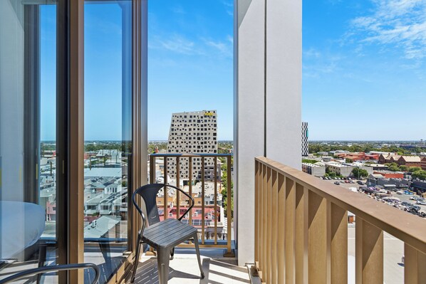 Apartment | Blick vom Balkon