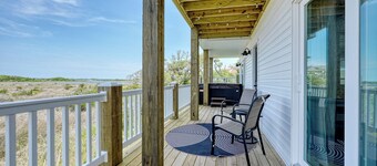 Luxurious 6BR Beach House w/ Game Rm + Hot Tub + EV Charger