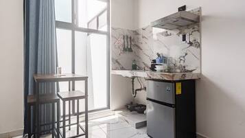 Quarto casal ou duplo luxo | Cozinha privada | Frigobar