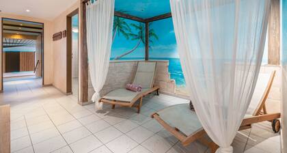 Ferienwohnung 'Brünnstein-Zimmer 46' mit Pool, Gemeinschaftsgarten und Sauna