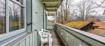 Studio 'Brünnstein-Zimmer 40' with Pool, Shared Garden and Sauna