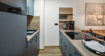 Studio 'Brünnstein-Zimmer 31' mit Pool, Gemeinschaftsgarten und Sauna