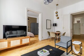 Televisie en een stereo