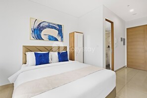Appartement, 1 chambre, vue sur la ville | 1 chambre, fer et planche à repasser, accès au Wi-Fi (inclus)