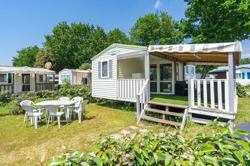 MH 195 Les Mathes 'les 3 coups' – Terrasse couverte, jardin privé, BBQ, idéal famille