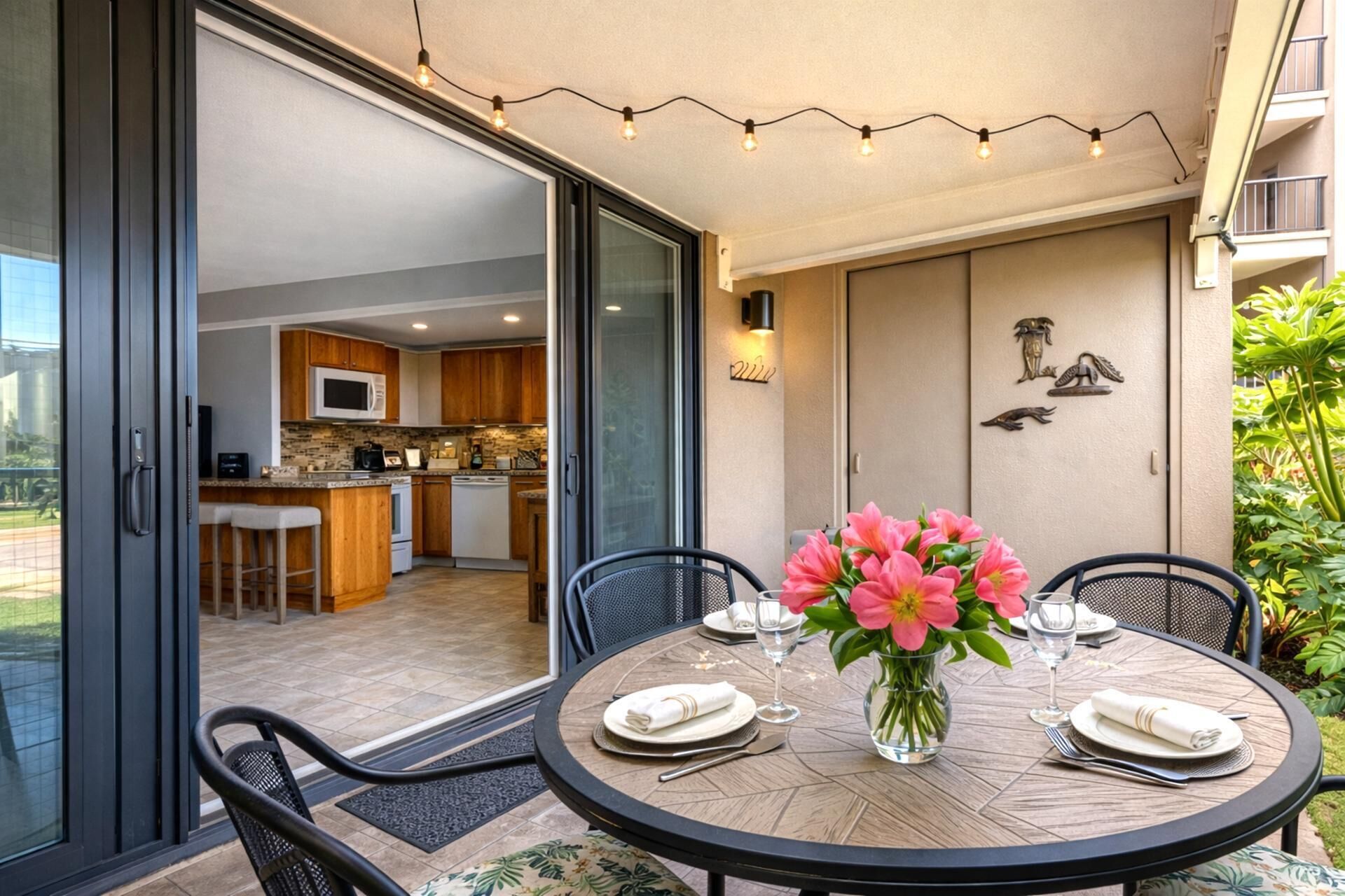 Villa, 1 slaapkamer (Ocean View, Sleeps 4 (HOL-102)) | Terras