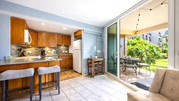 Condo (1 Bedroom) | Living room | TV