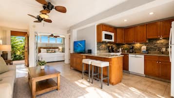 Villa, 1 soverom (Ocean View, Sleeps 4 (HOL-102)) | Oppholdsområde | TV