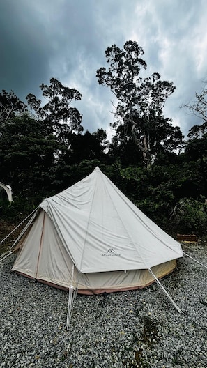 Comfort Tent | View from room - Hotel O Jerai Nature Glamping (Yan)