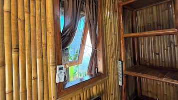 Gazebo 3 Bamboo Hut with Shared Bathroom | 1 bedroom, free WiFi, bed sheets