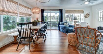 The Cozy Euphoric cottage nestled in nature with relaxing River front views.