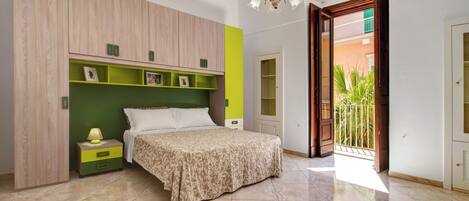 1 غرفة نوم ومكواة/لوح كي وواي فاي مجانًا وملاءات أسرّة