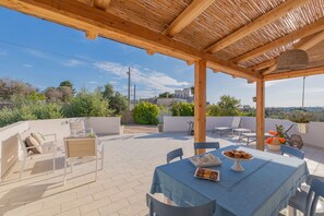 Outdoor dining - Cava Li Santi Residence - Dimora La Cava 7 (Santa Caterina)