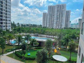 Apartemen Standar, pemandangan kota | Pemandangan dari kamar