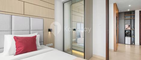 Appartement, 2 chambres, vue sur la ville | 2 chambres, espace de travail pour ordinateurs portables