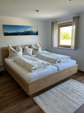 1 habitación y ropa de cama 