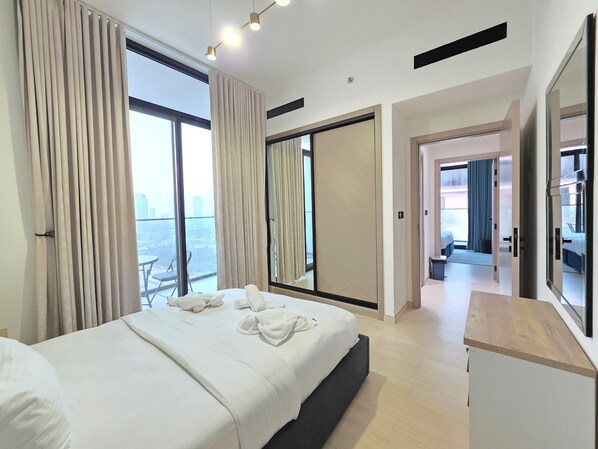 2 makuuhuonetta, silitysrauta/-lauta, Wi-Fi, vuodevaatteet