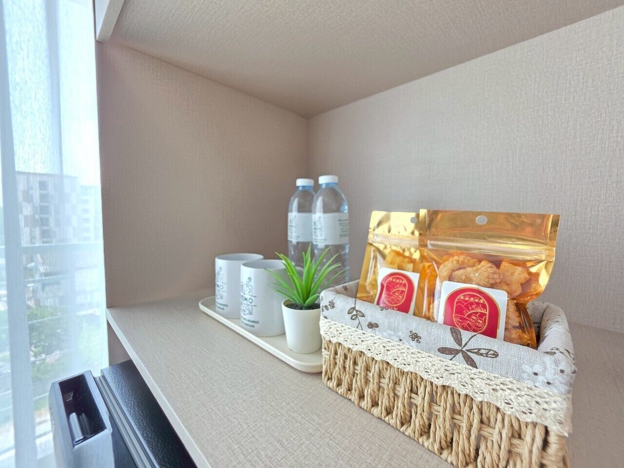 書桌、手提電腦工作空間、免費 Wi-Fi