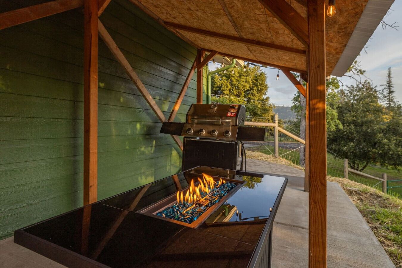 Overnattingsstedets uteområder