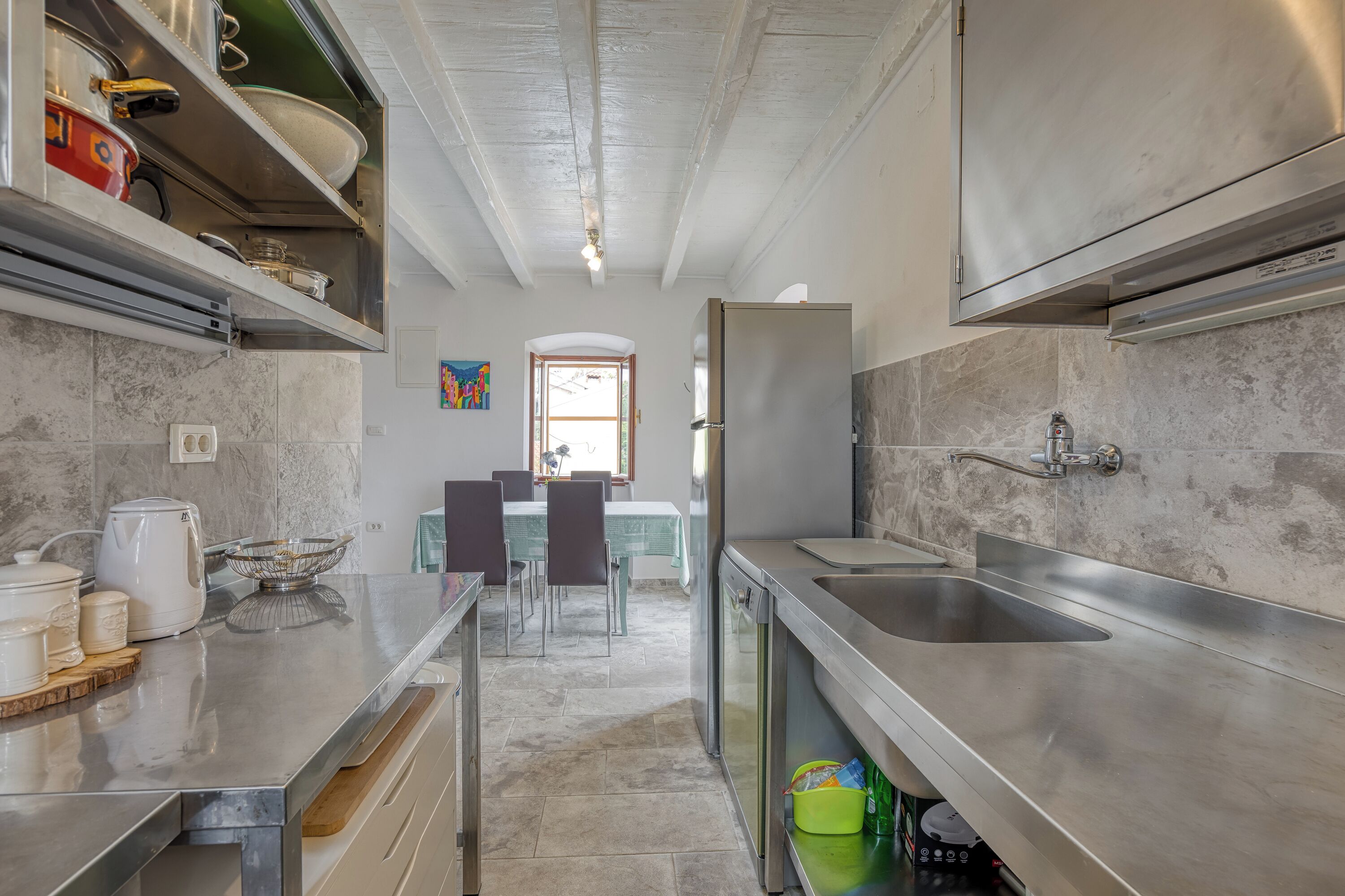 Appartement Familial, plusieurs chambres (Casa Lussingrande) | Cuisine privée