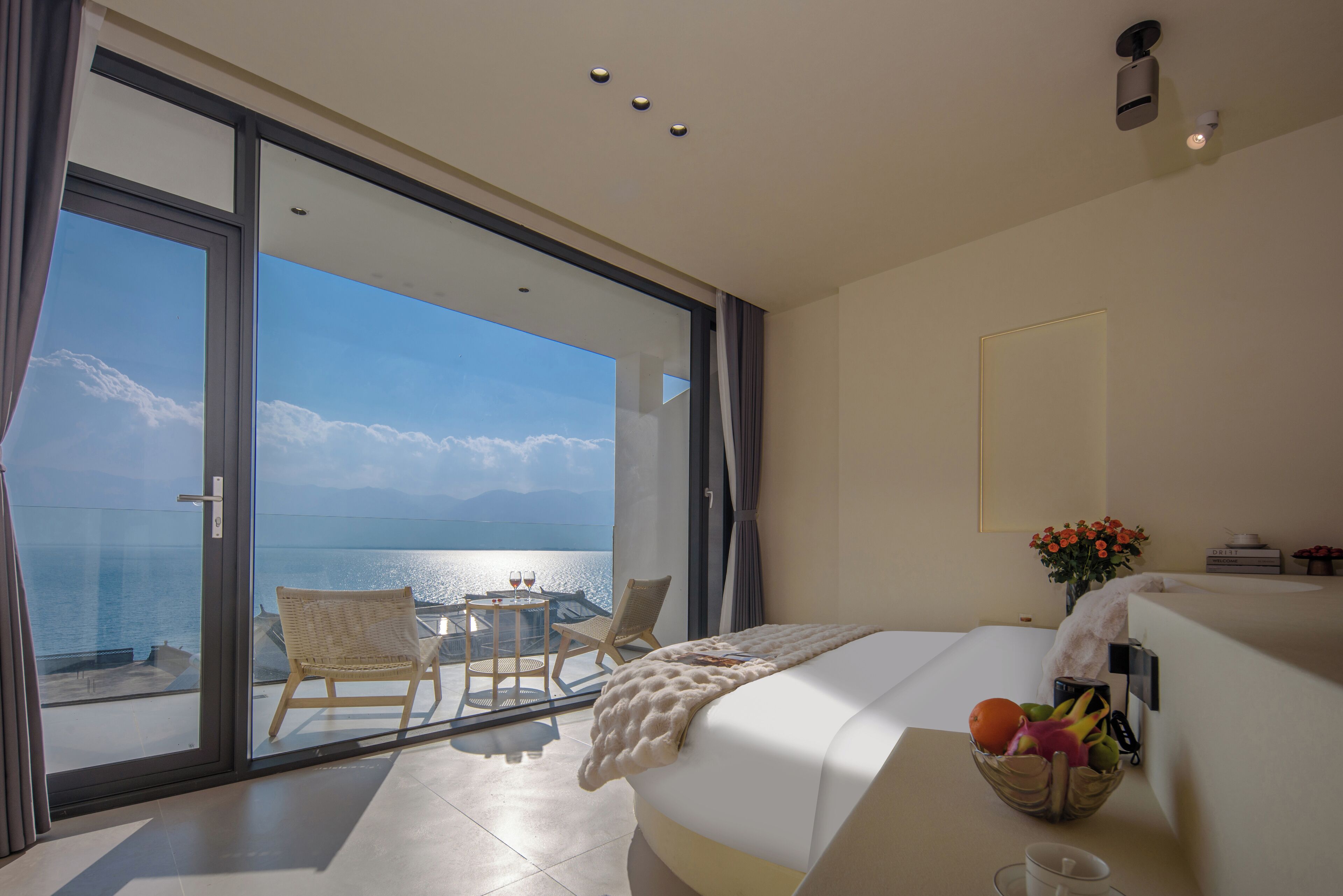 浪漫雙人房, 露台, 海景 | 書桌、手提電腦工作空間、免費 Wi-Fi