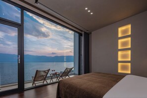 Chambre Double « Premier », balcon, vue océan