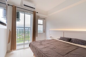 Studio, City View | Cadar katil 