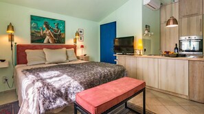 1 sovrum, strykjärn/strykbräda, gratis wi-fi och sängkläder