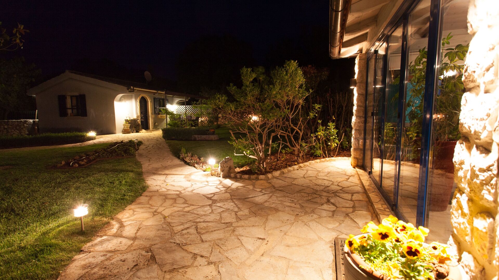 Overnattingsstedets uteområder