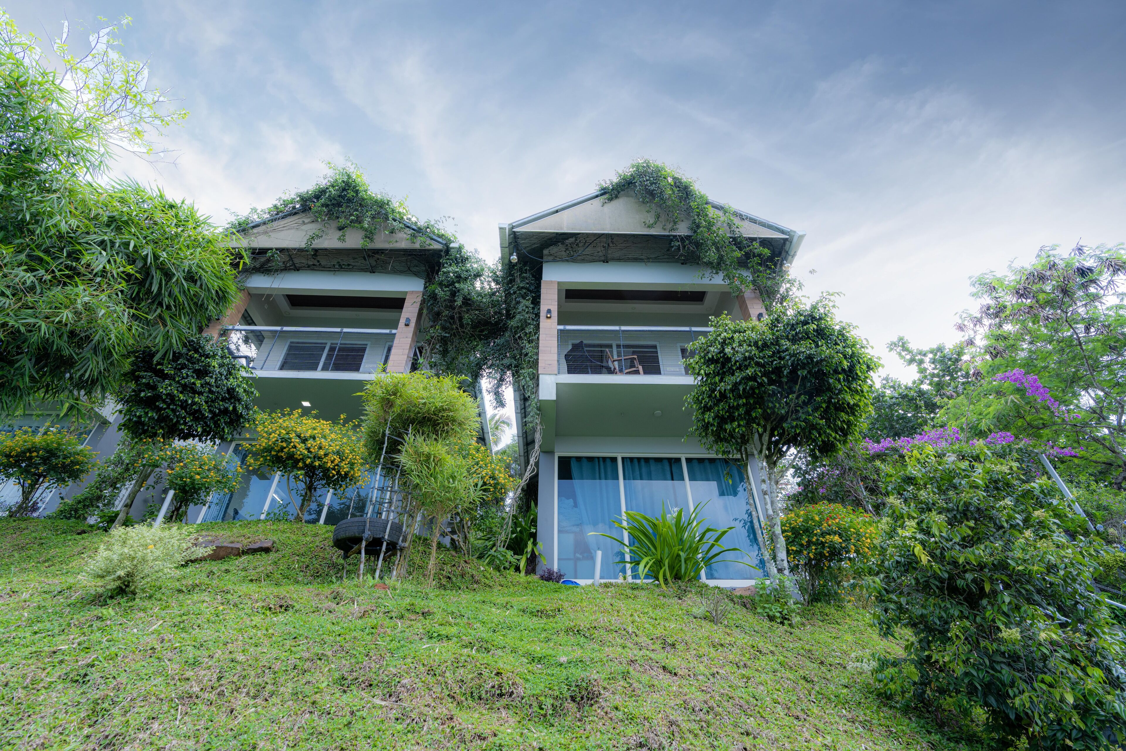 Façade de l’hébergement