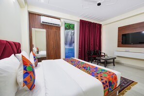 Habitación Premium | Sábanas de algodón egipcio y ropa de cama de alta calidad 