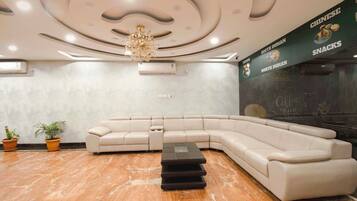 Sala de estar en el lobby