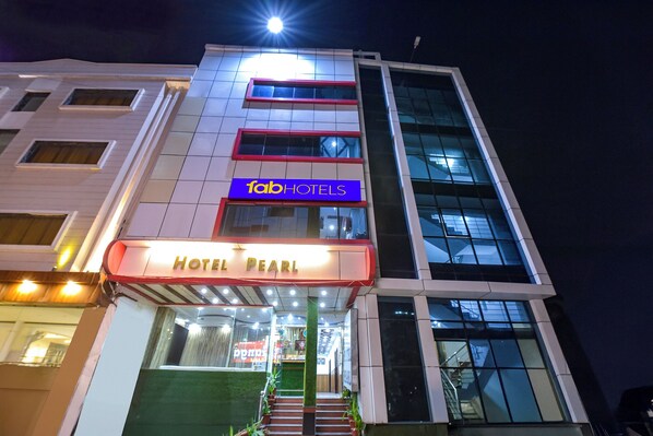 Façade de l’hébergement