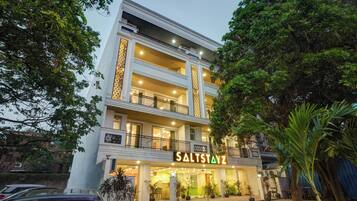 Fassade der Unterkunft