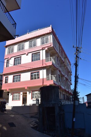 Majoituspaikan julkisivu