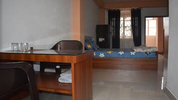 Family Quadruple Room, 1 King Bed, Balcony, Valley View | Blackout curtains, free WiFi