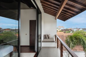 Villa Deluxe, 2 chambres, balcon, vue piscine | Balcon