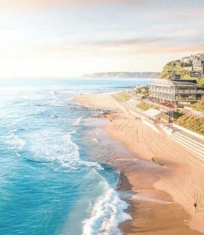 Ubicación a pie de playa y toallas de playa