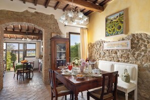 House, Patio, Garden View | Dining room - L'antica Meletta (Gambassi Terme)