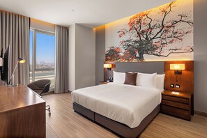 In-room safe, blackout drapes, soundproofing, iron/ironing board - Barcelo Hotel & Residences, Bahrain (Manama)