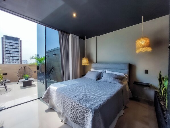 1 chambre, fer et planche à repasser, Wi-Fi, literie fournie