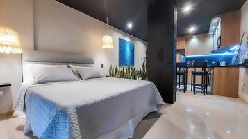 1 chambre, fer et planche Ă repasser, Wi-Fi, draps fournis