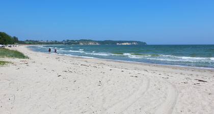 Beachfront apartment with balcony, use of swimming pool and sauna - Rex Rugia apartment 12-6